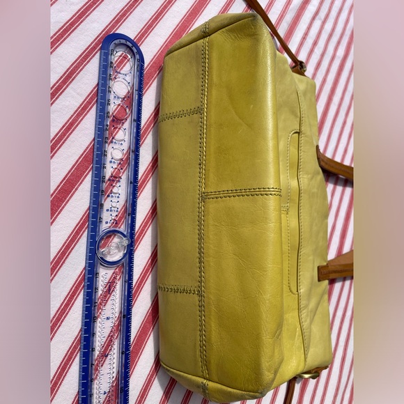 Hobo International mustard yellow leather small tote, in good condition - Picture 3 of 6